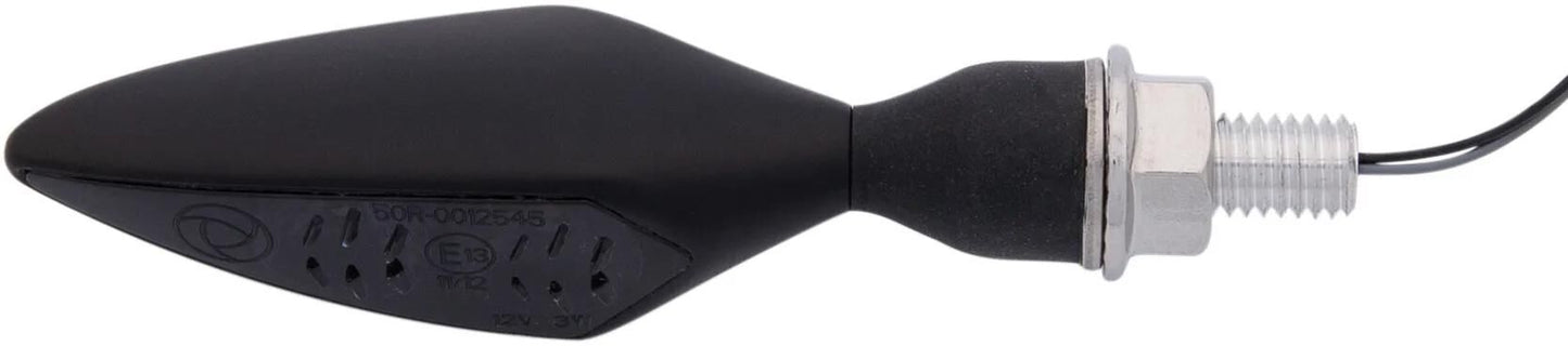 Kellermann KL Turn Signal Mic.Rhomb. Black VR HL