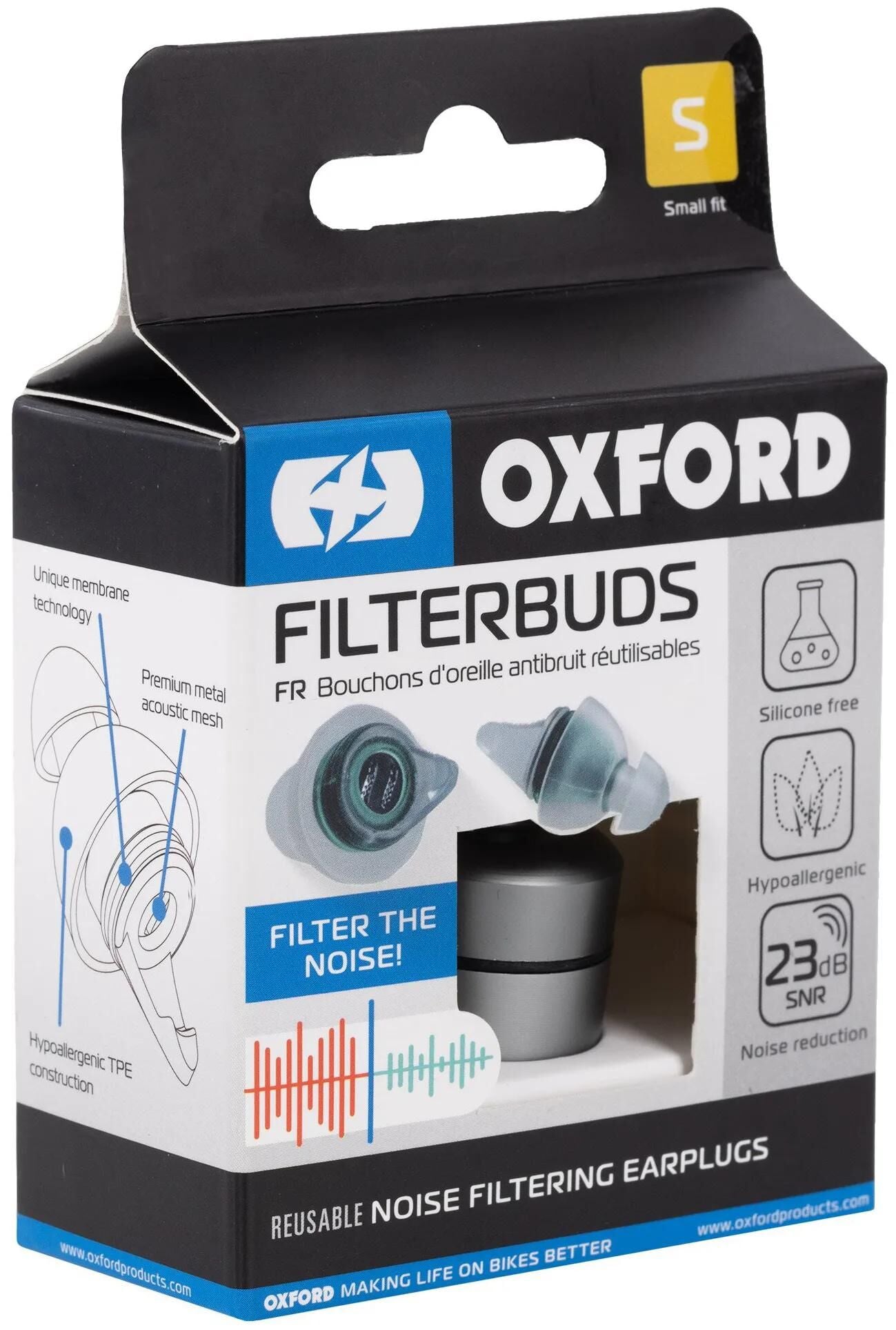 Filtro di protezione dell'udito di Oxford Boccioli piccoli
