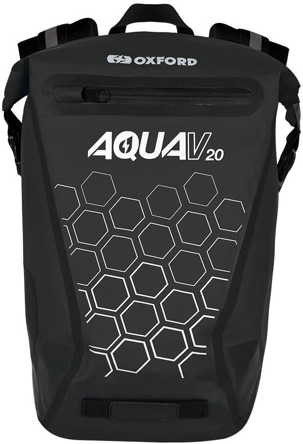 Oxford Backpack Aqua V20 Black 20L