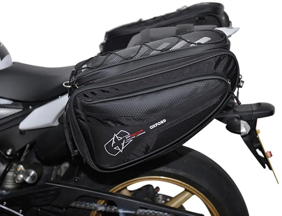 Tasche laterali di Oxford P50R Black 2x25L