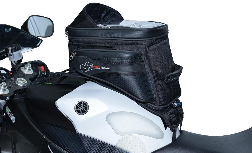 Oxford Tank Backpack S20R Black 20L cinghia