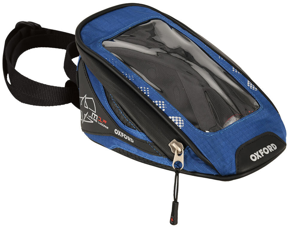 Zaino da serbatoio Oxford m1r zaino da serbatoio m1r blu 1l cinghie magnetiche