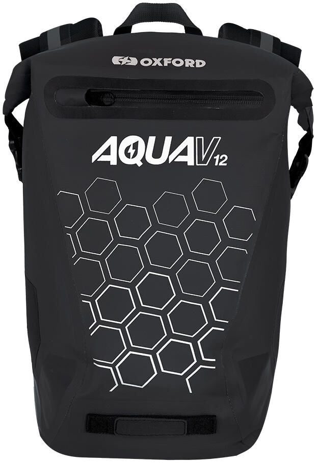 Mochila de oxford Aqua V12 Black 12L