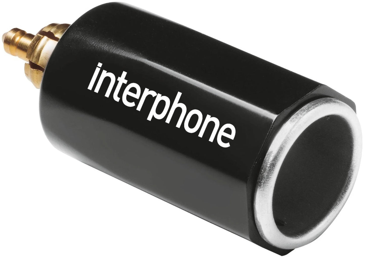 Adaptador de interfono toma de carga din inter f. zigzag. toma de alimentación