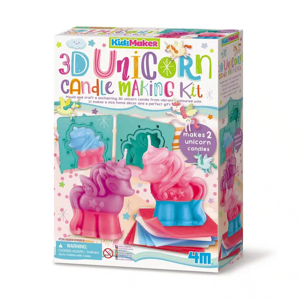 Realizzazione di candele unicorno 3D Dam 4m
