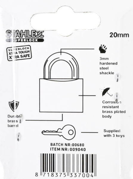 Lumabo da 20 mm stahlex