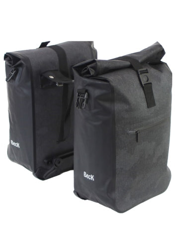 Borsa double beck base anch'essa da 40l. tpu nero