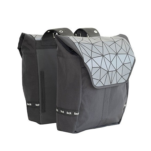 Borsa double Beck ultra nera 32l.