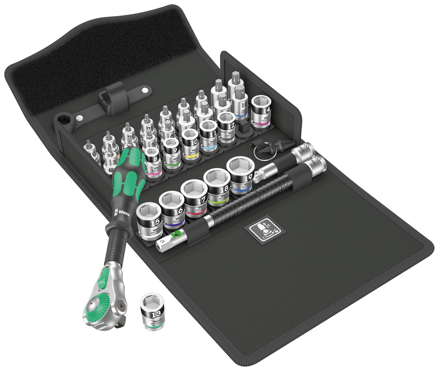 Wera 8100 sb velocidad zyklop todo incluido | 3 8 | 35 piezas 05003536001