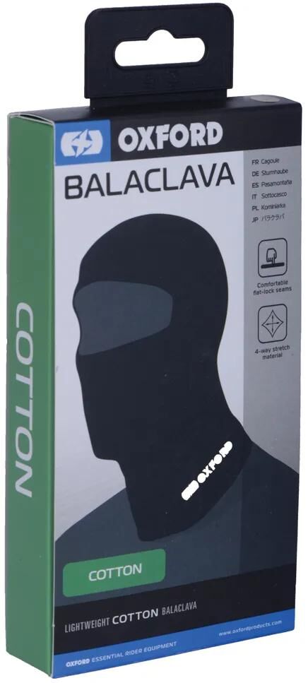Oxford Storm Hood Cotton Black