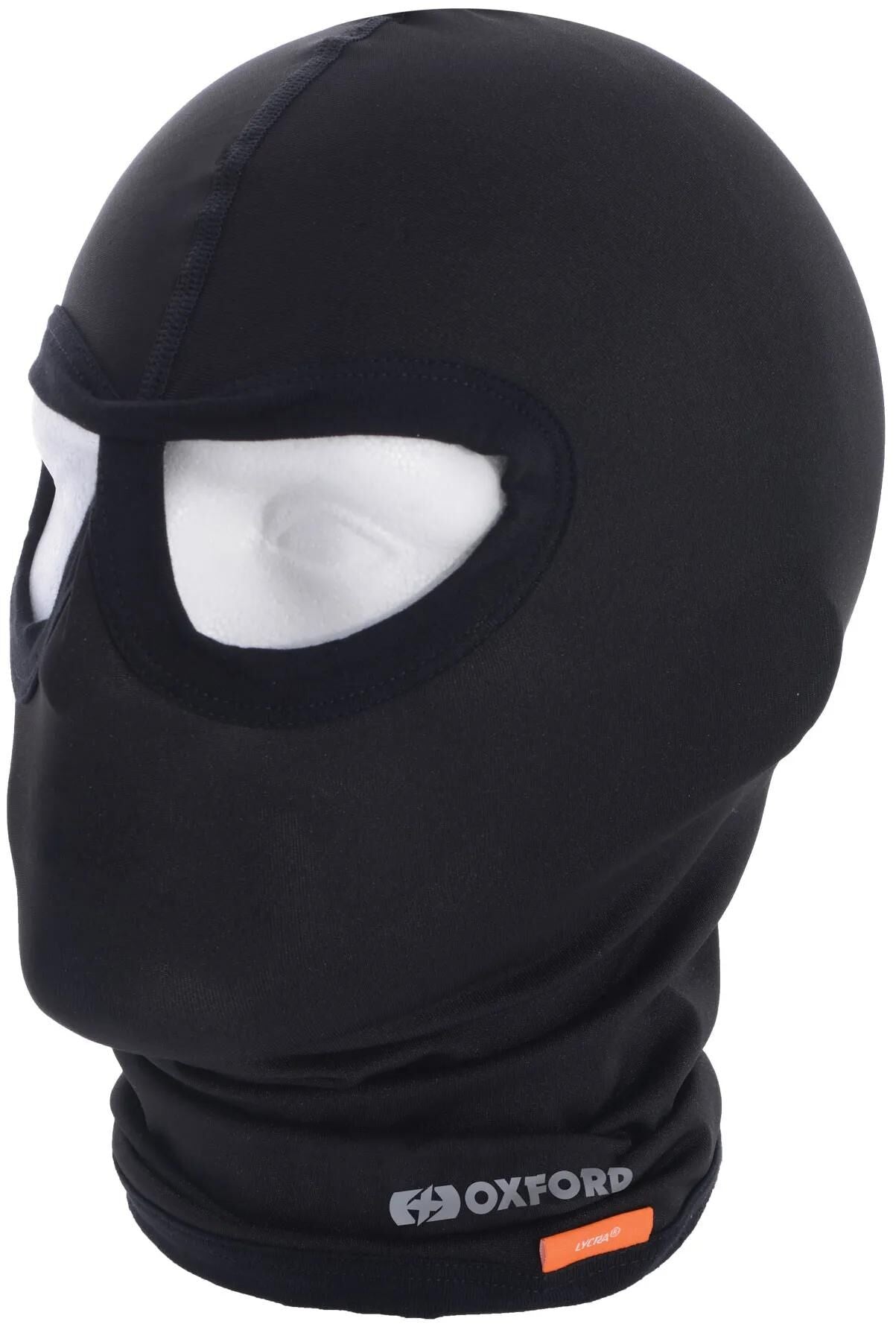 Oxford bivakmuts storm hood eyes lycra black