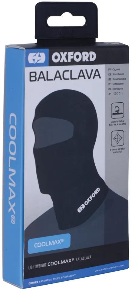 Oxford Storm Hood Coolmax Black