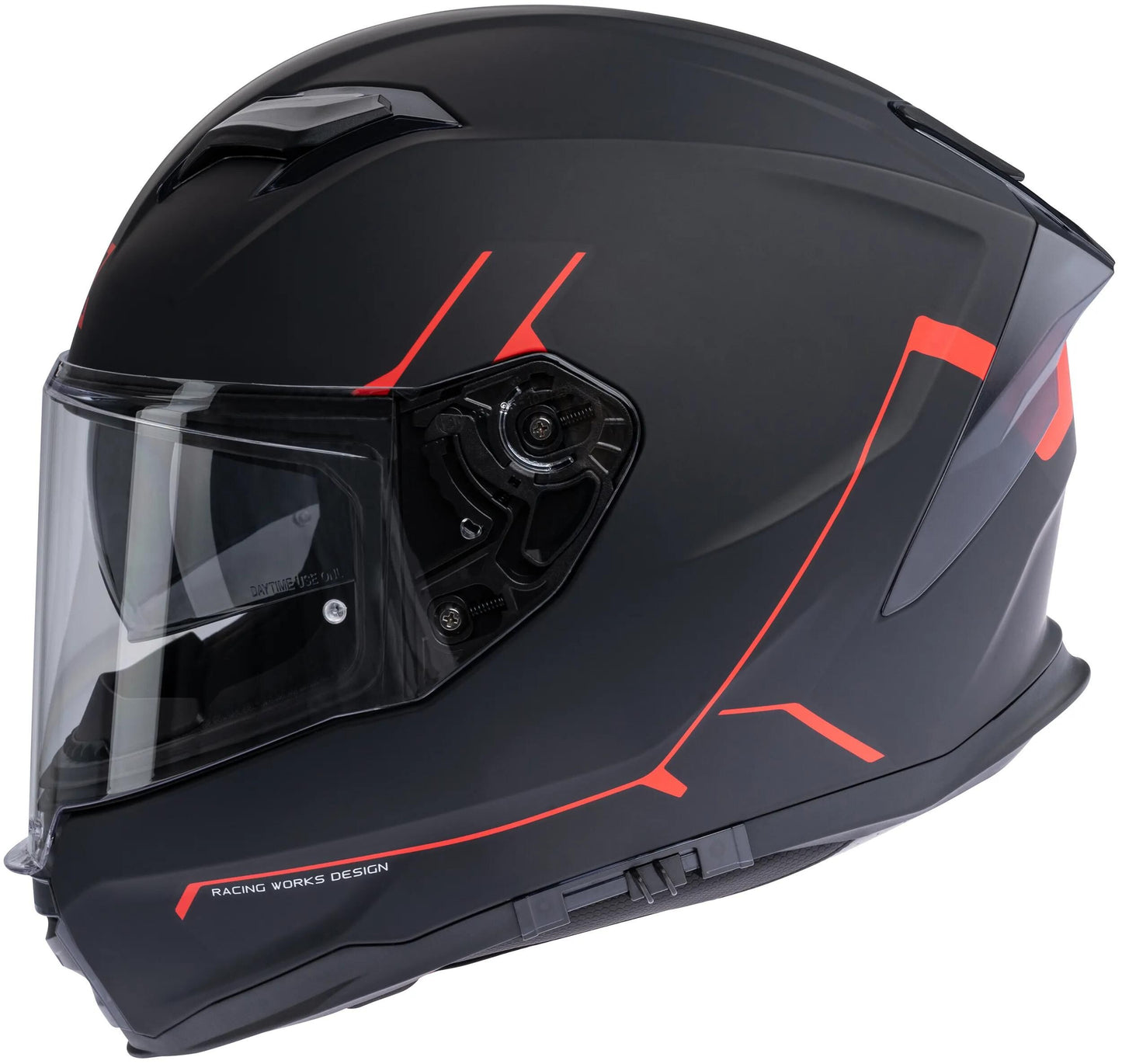 Casco Spec-X SX-82.03 R2 Black Matt Red XXL PIN RE