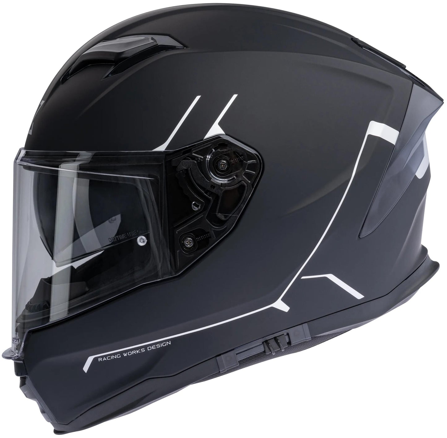 Spec-x integralhelm sx-82.03 r2 stinger helmet sx-82.03 r2 black matt grey l pin rea