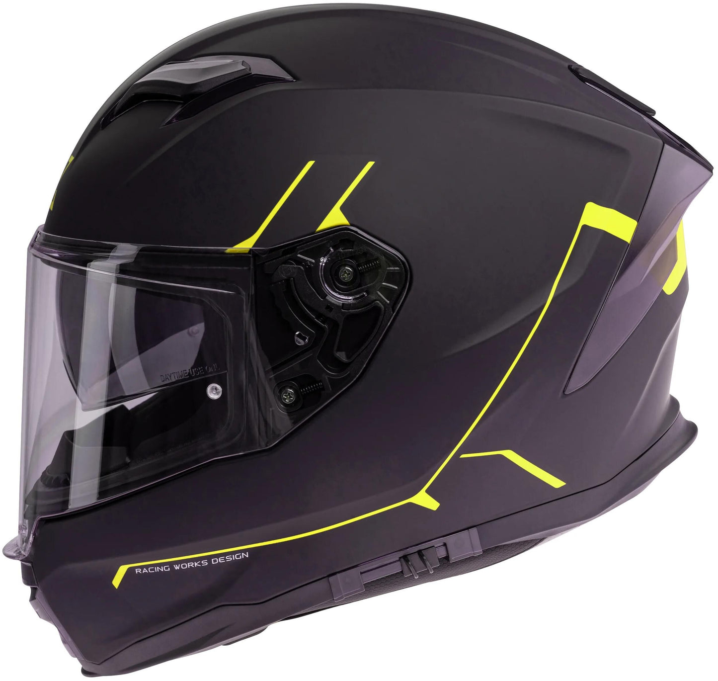 Casco SPEC-X SX-82.03 R2 SW MATT NEON GIALLO XS PI