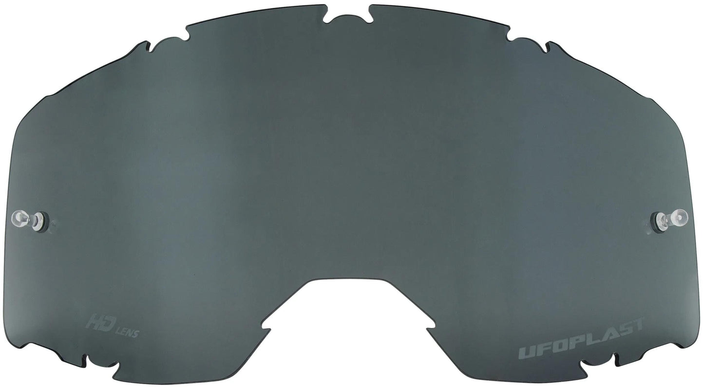 Ufo plast brillenglas lens smoke grey