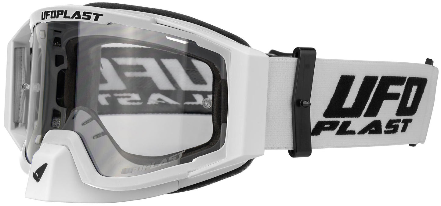 Gafas motocross Ufo plast Wise gafas crossglasses Wise blanco