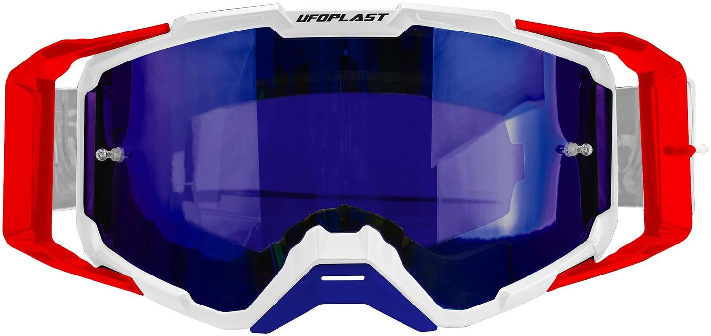 Ufo plast crossbrille core 2.0 crossglasses core 2.0 white red