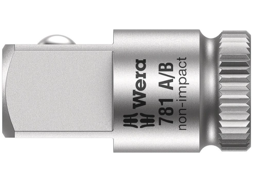 Adaptador Wera 781 a 1 4 | pieza de conexión | 781 a b x 3 8 x 25,2 mm x 1 4 - 05042670001