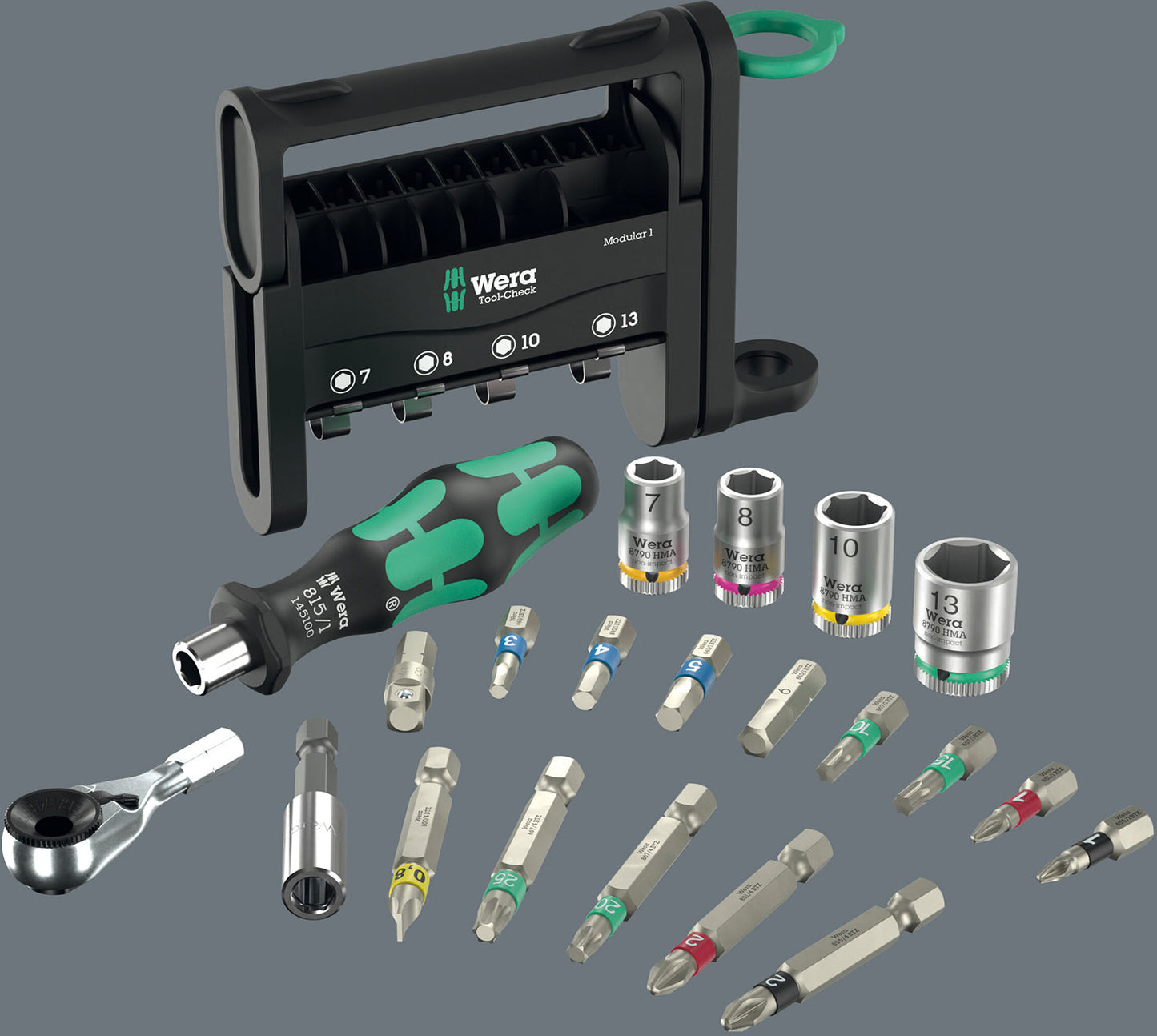 Wera Tool-Check modular 1, 21 piezas