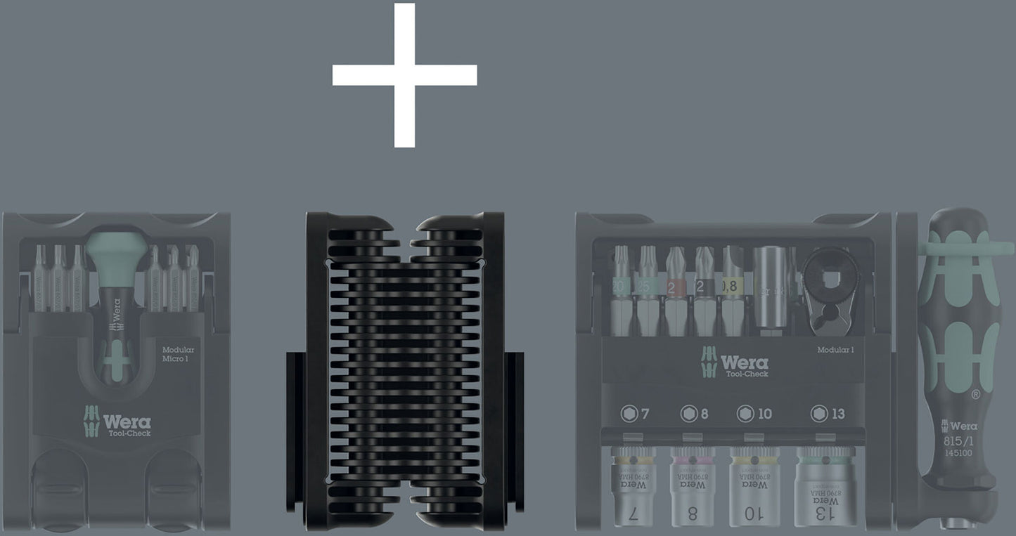 Bisagra Wera 9550 para control de herramientas modular