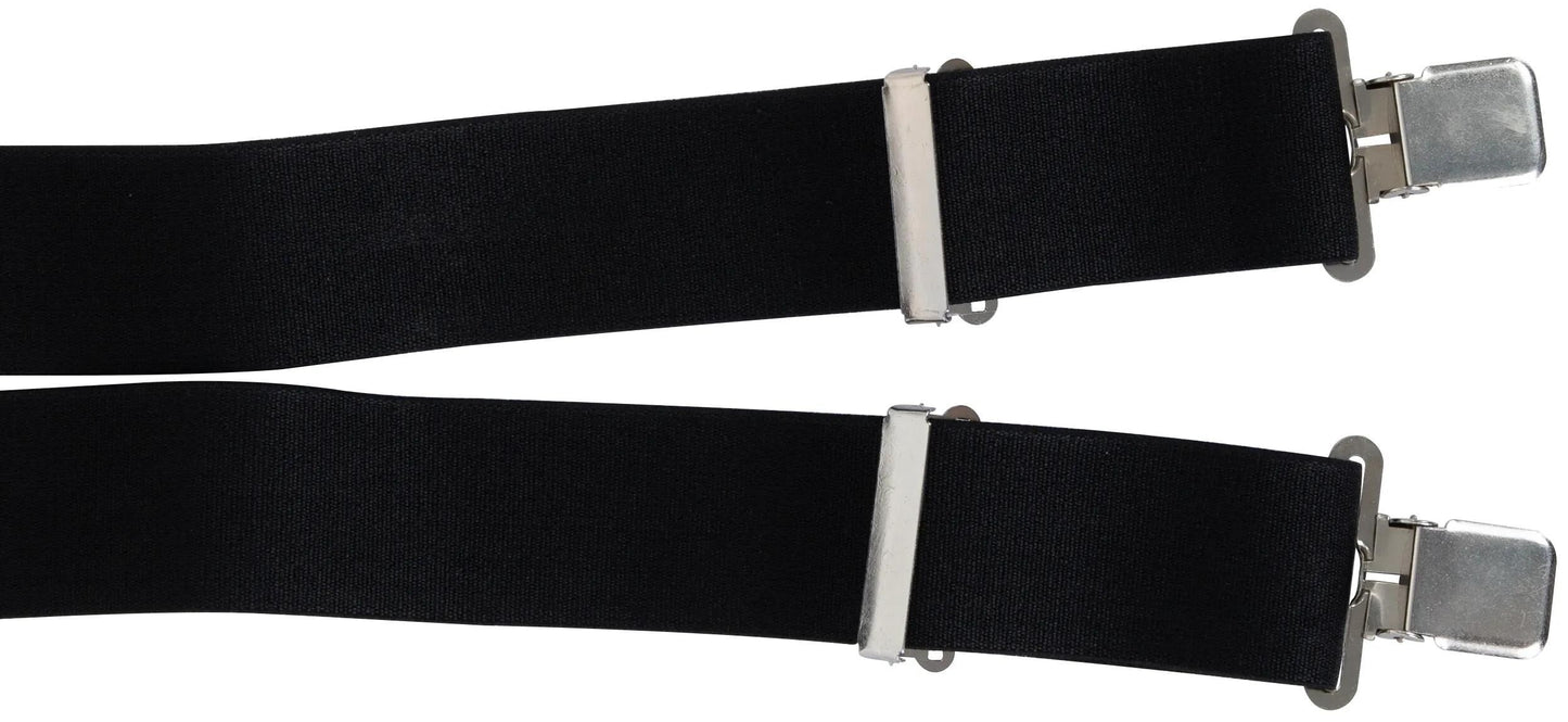 Brempie di pantaloni dei pantaloni Oxford Brace Black Black