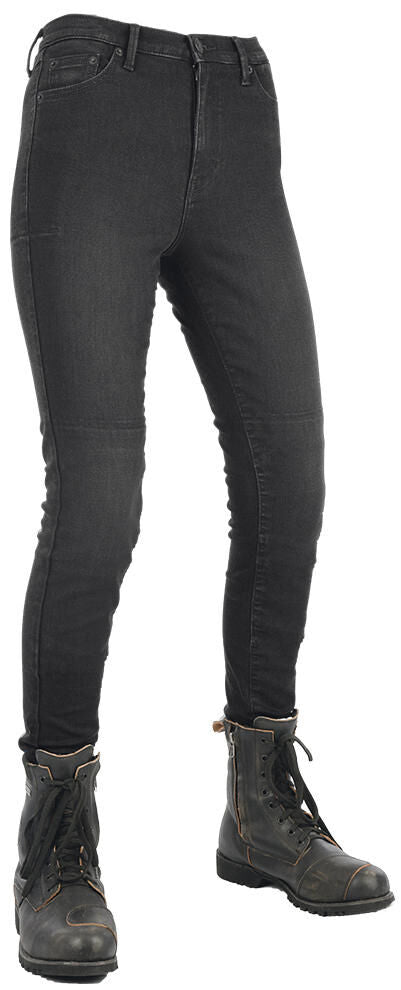 Pantaloni di oxford jegging ladies nero 46 corto