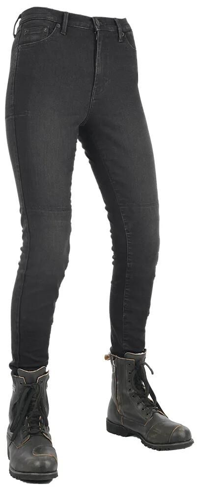 Pantalones de Oxford Jegging Ladies Black 46 Regular