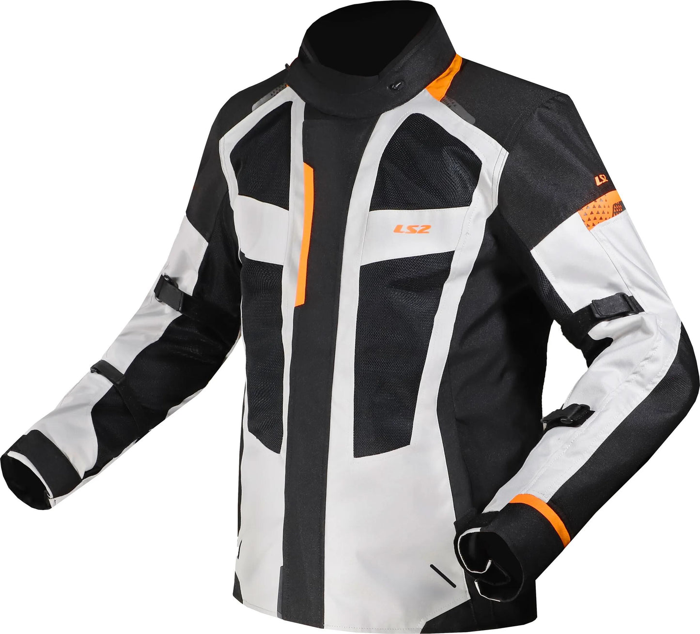 Ls2 giacca scout giacca scout uomo nero grigio arancio l