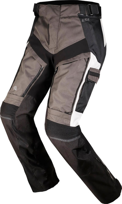 Ls2 pantaloni norvegia pantaloni norvegia uomo nero grigio xxl