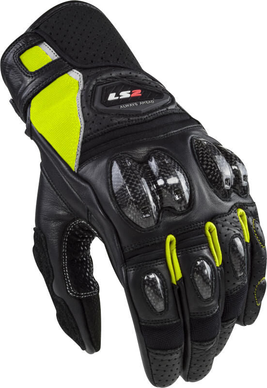 Guantes ls2 chispa ii. guante spark 2 cuero hombre sw h-v s