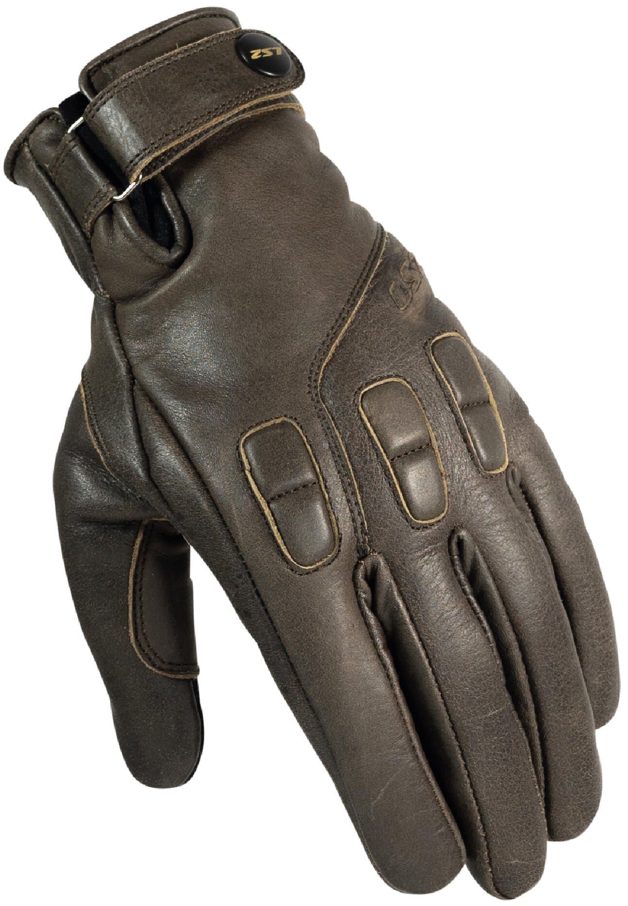 Guantes ls2 jazz man guante jazz man cracker marrón m