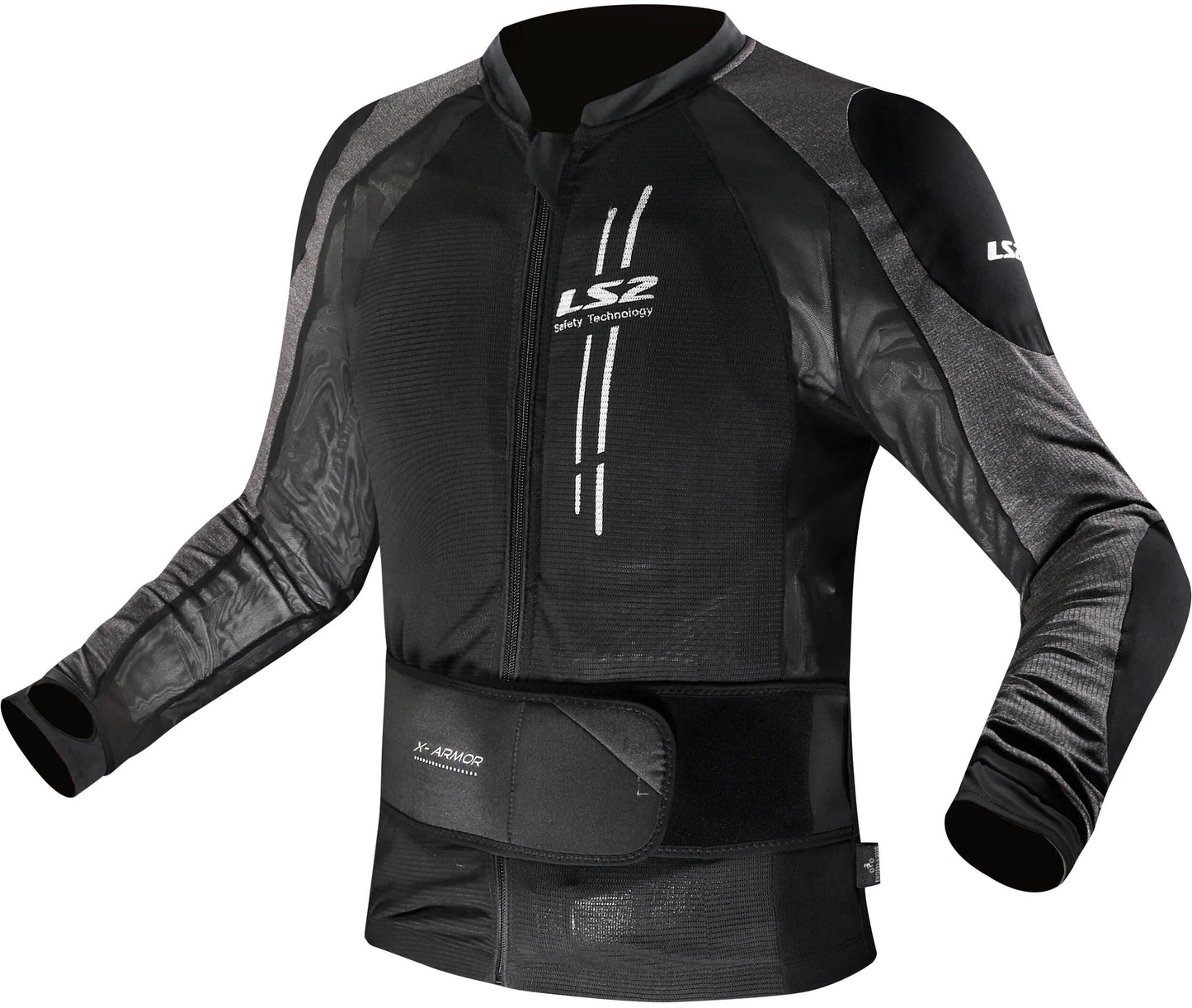 Giacca Ls2 x-armor giacca x-armor uomo nero argento 3xl 4xl