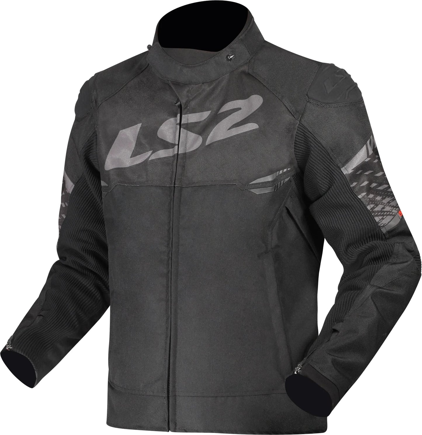 Ls2 jacke apex jacket apex men black dark gray size 3xl