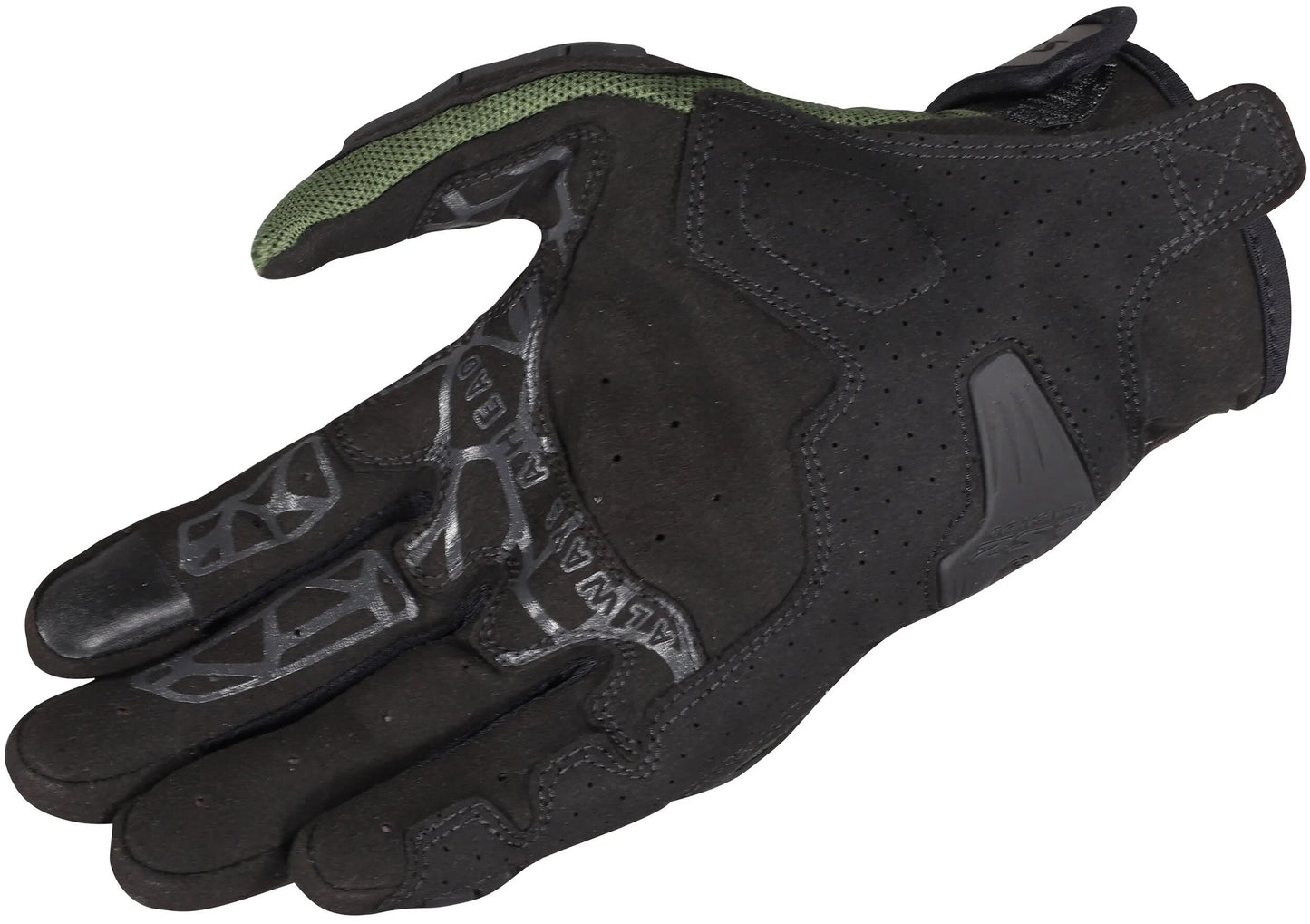 Guanti Ls2 All Terrain II Uomo Guanti All Terrain II Uomo Nero Verde 3XL