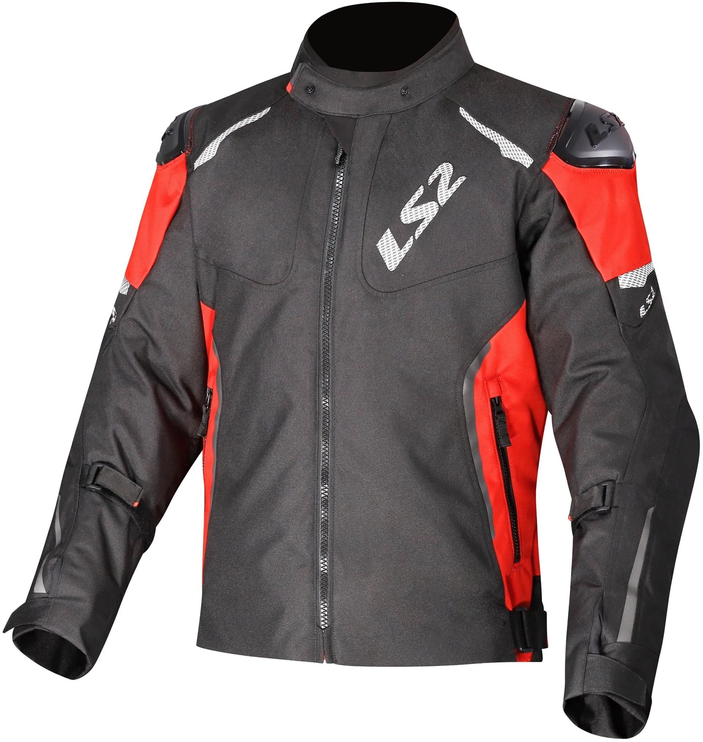 Ls2 giacca zoom uomo giacca zoom uomo nero rosso gr. xxl