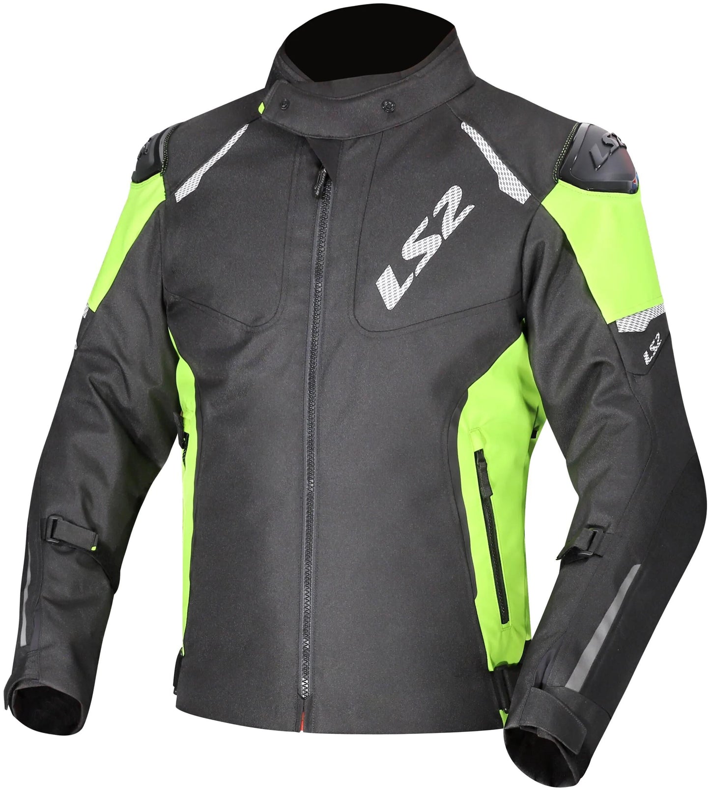 Ls2 giacca zoom uomo giacca zoom uomo nero giallo gr. XL