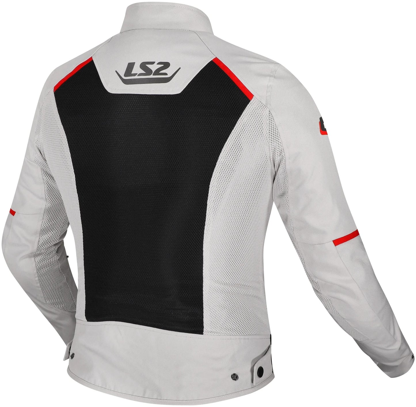 Ls2 giacca brezza donna giacca brezza donna grigio nero rosso gr. s
