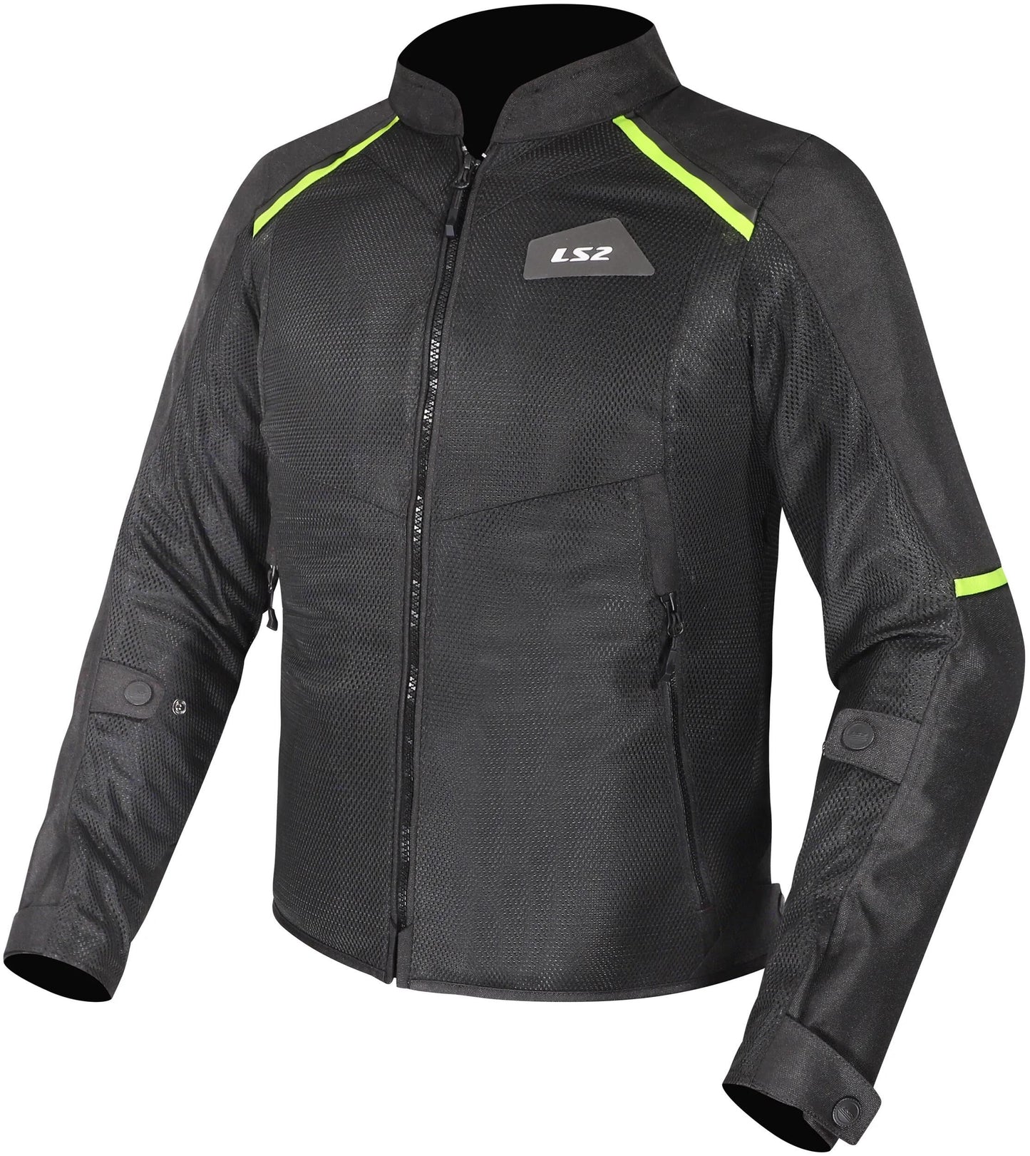 Ls2 giacca brezza uomo giacca brezza uomo nero giallo gr. xxl