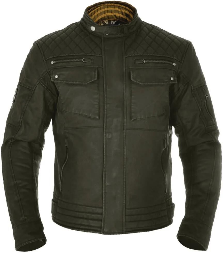 Oxford Jacket Hardy Wax Cotton Olive Gr. s