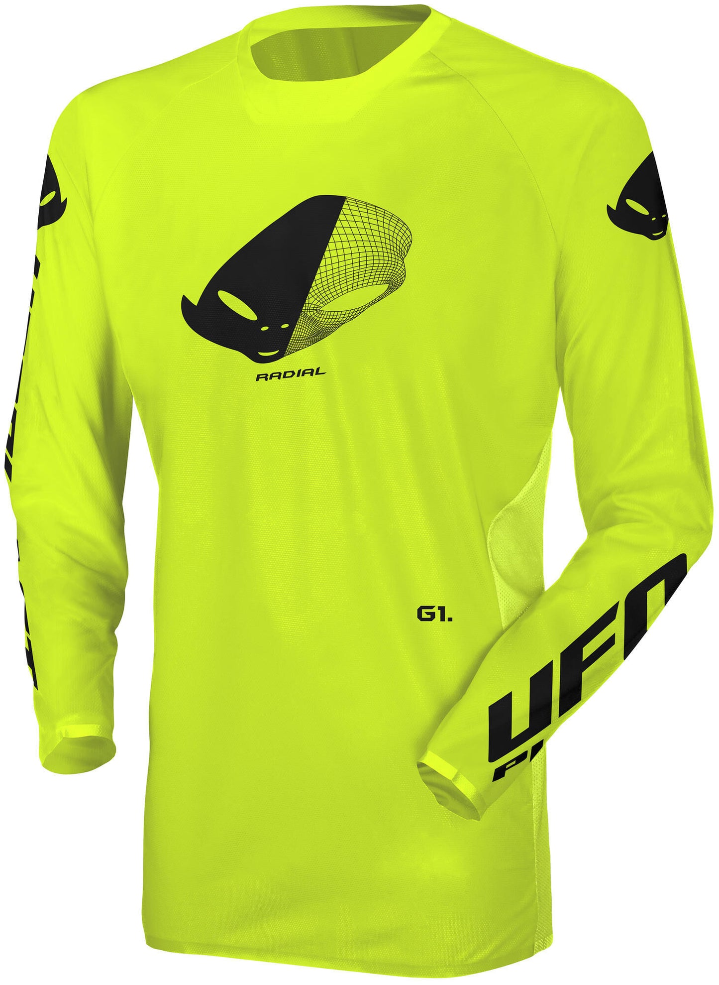 Ufo plast jersey mx radial mx jersey ufo radial amarillo neón gr. yo