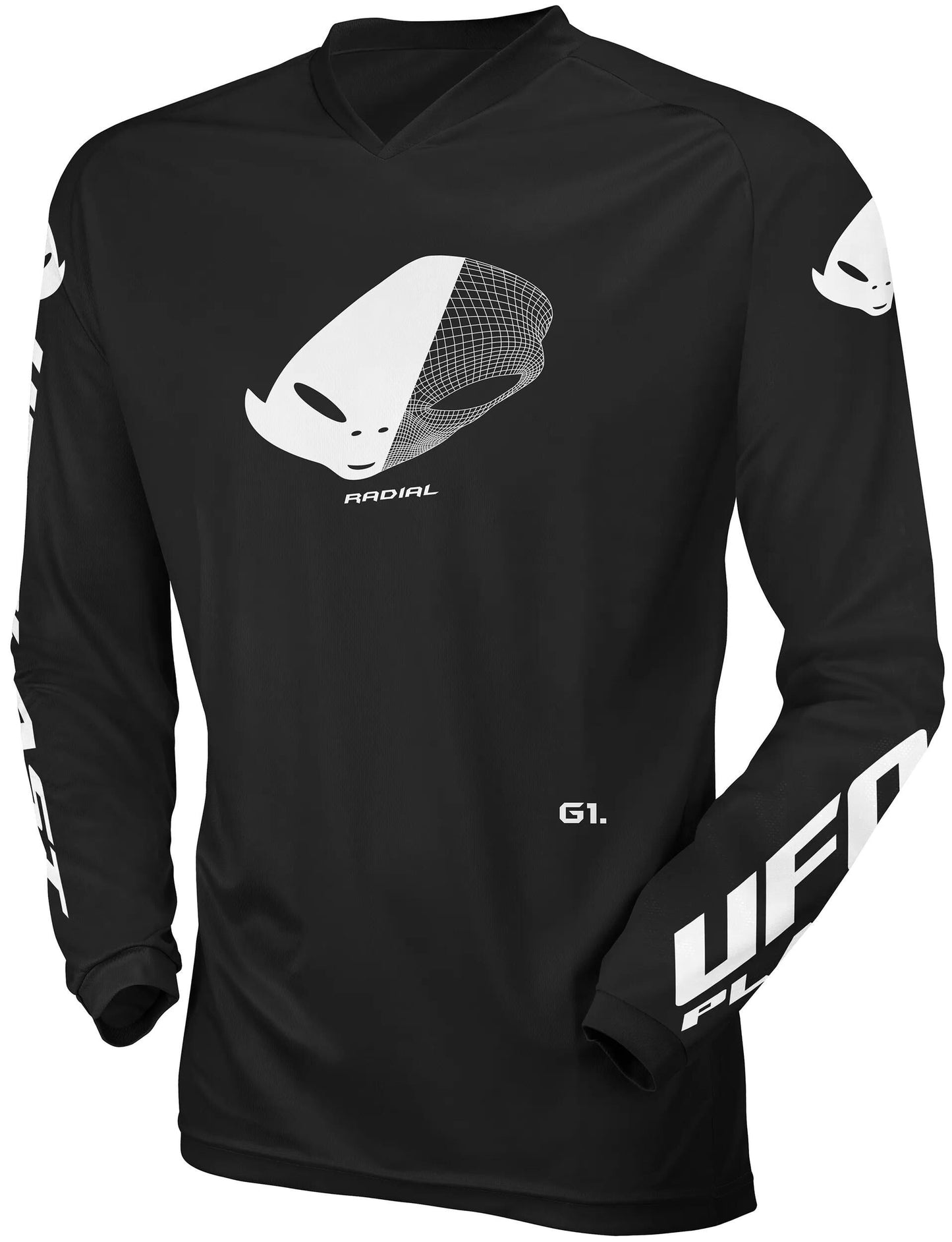 Maglia bambino Ufo plast jersey mx radiale ufo rad nero gr. xxs