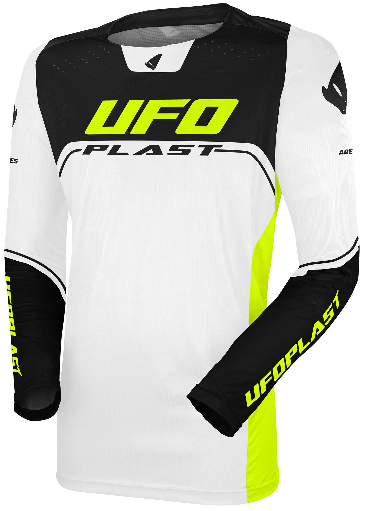 Camiseta ufo plast mx ares camiseta mx ufo ares blanco negro gr. yo