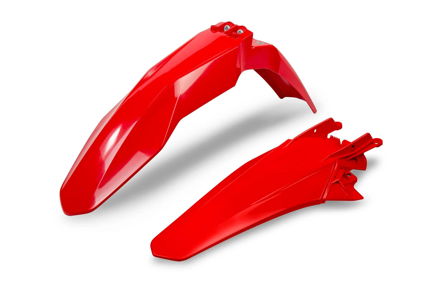 Ufo plast kotflügelsatz mudguard set ufo gasgas oem red