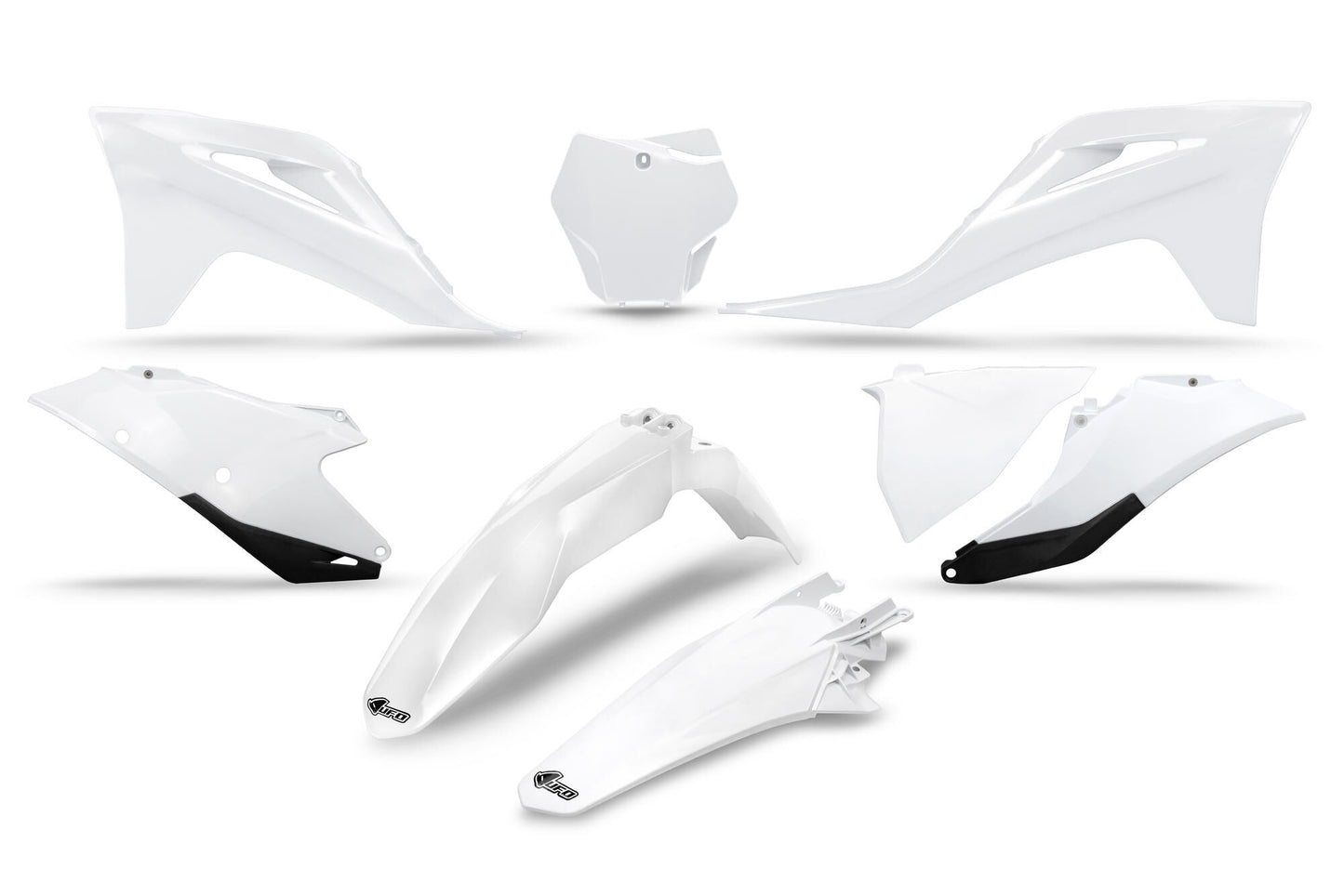 Kit embellecedores carrocería Ufo plast ufo gasgas blanco