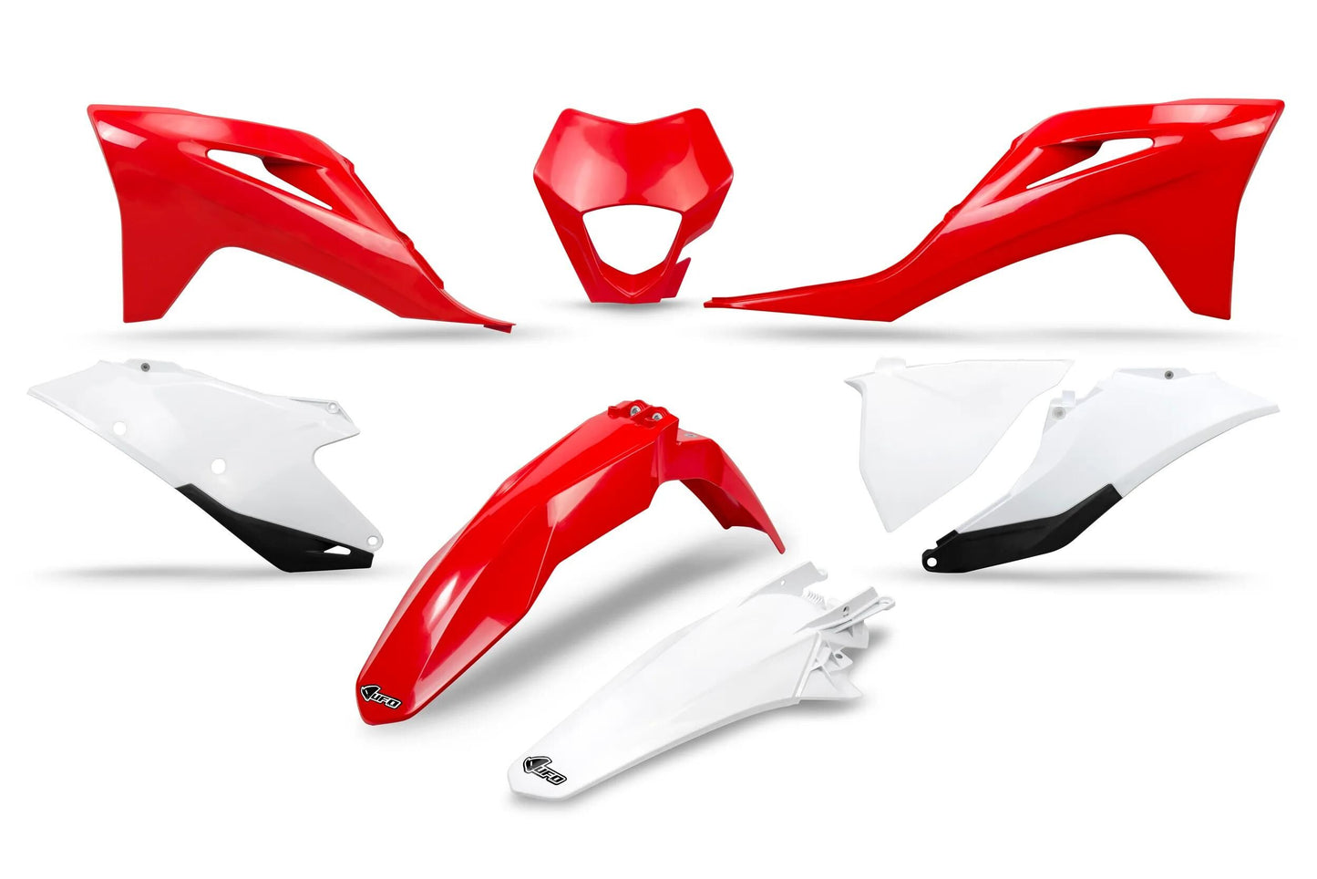 Ufo plast verkleidungssatz trim kit ufo gasgas oem red white