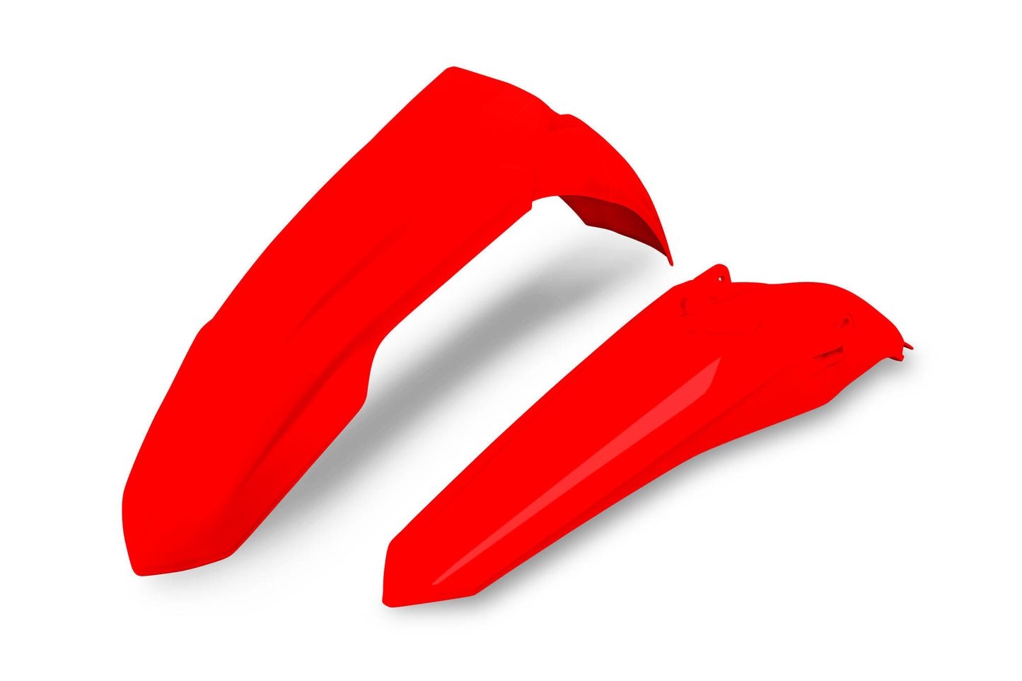 Ufo plast juego de guardabarros ufo honda oem rojo
