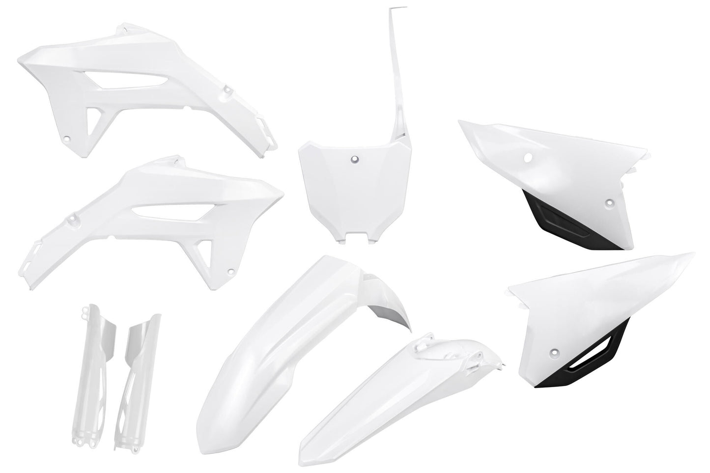 Kit embellecedores carrocería Ufo plast ufo honda blanco