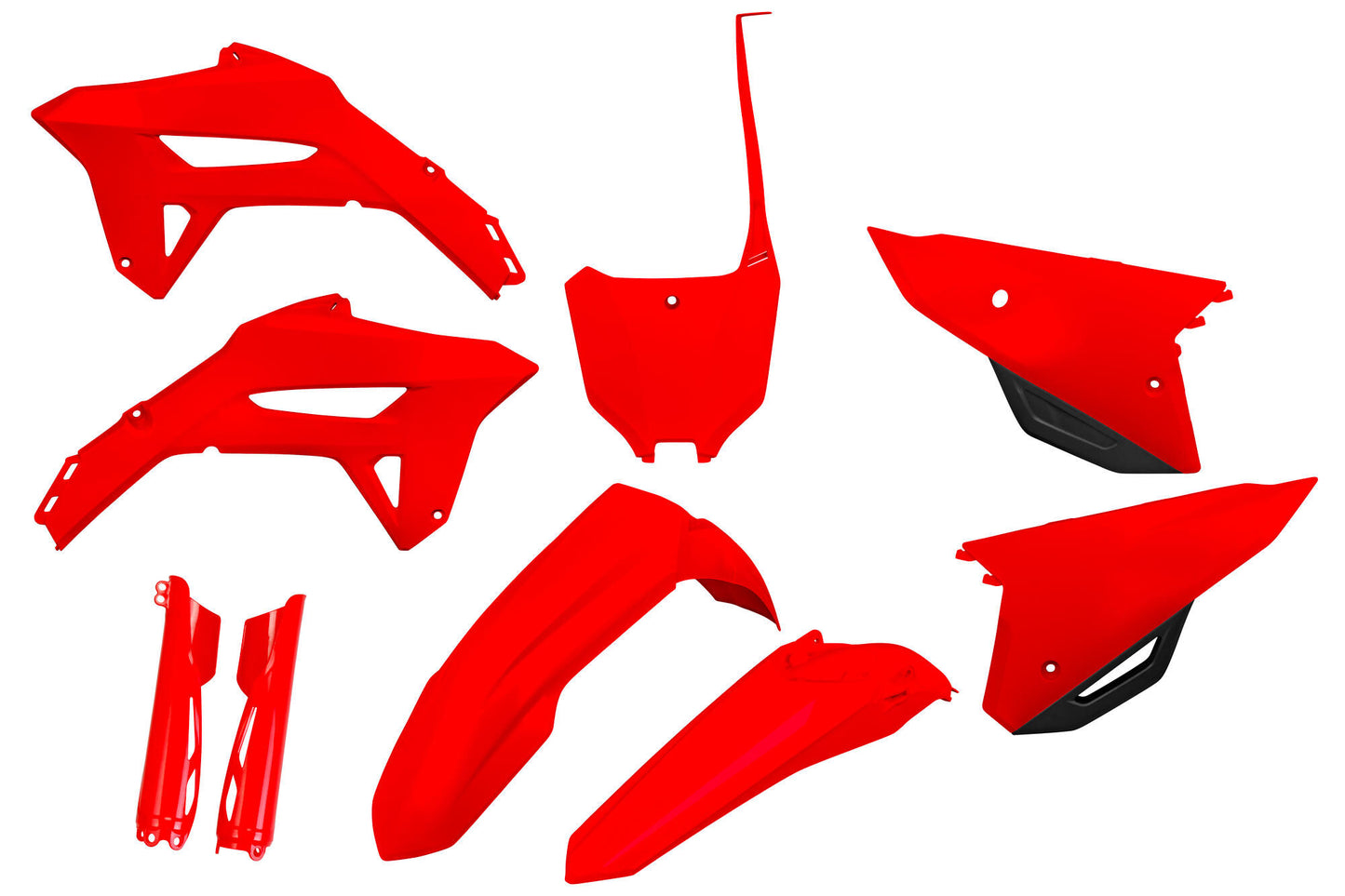 Ufo plast verkleidungssatz trim kit ufo honda oem red black
