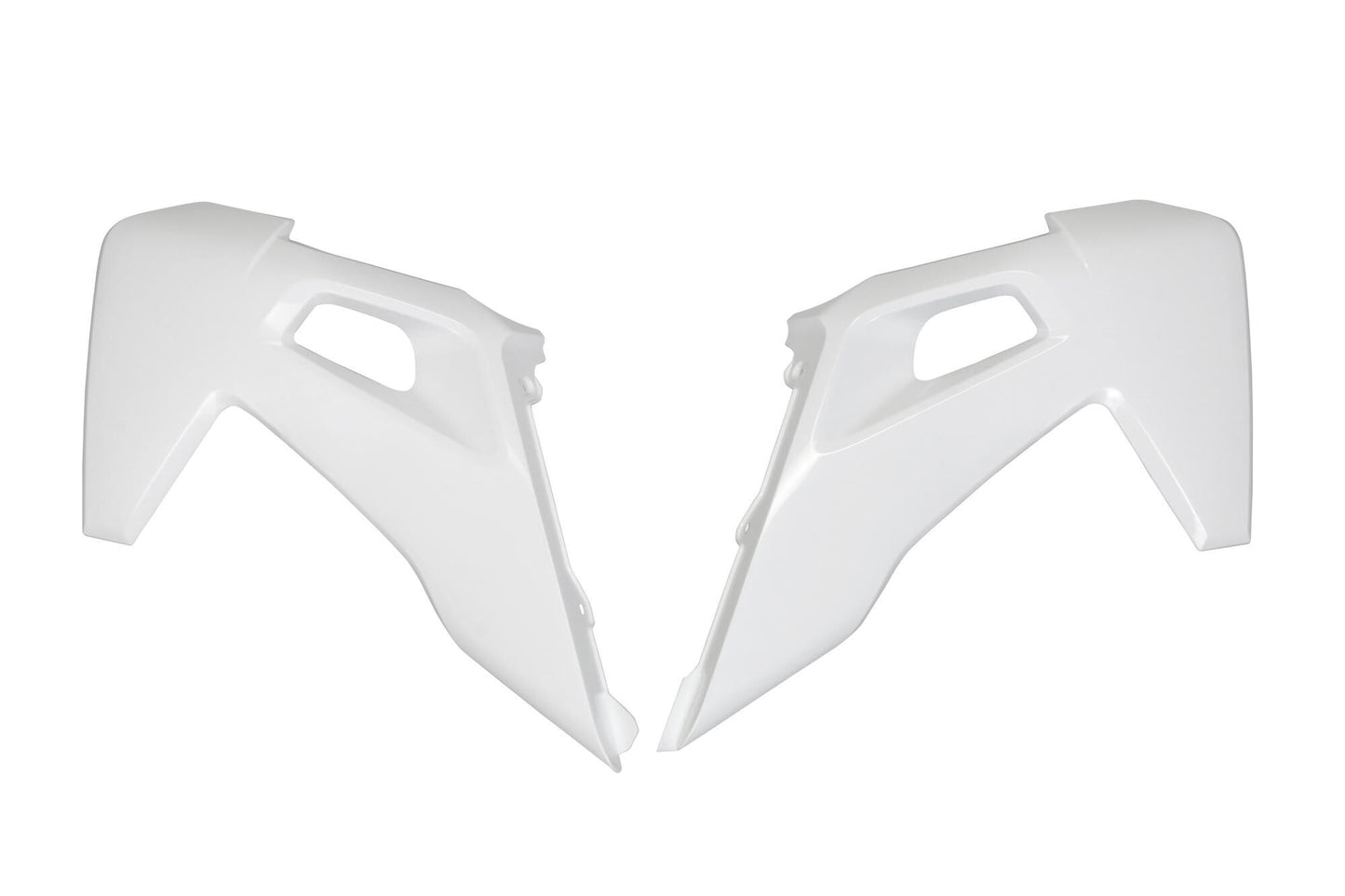 Ufo plast kühlerabdeckung radiator covers ufo husqvarna white